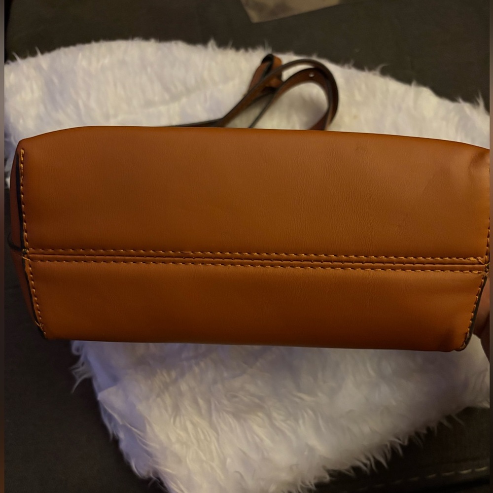 Fendi Roma Brown Satchel Bag - Picture 5 of 6